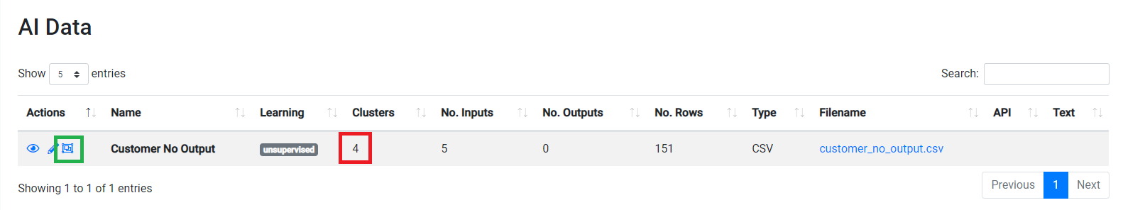ELDR AI Clustered Data Saved