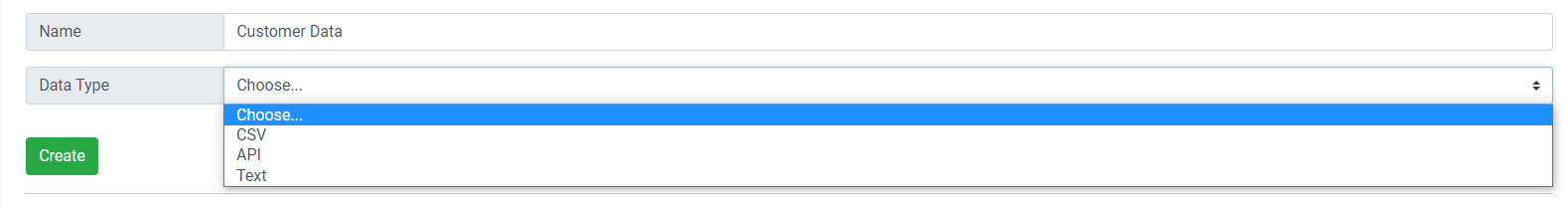 Create ELDR AI Create Data