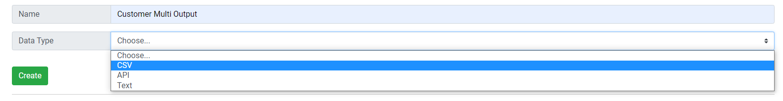 Create ELDR AI Data Multi Output