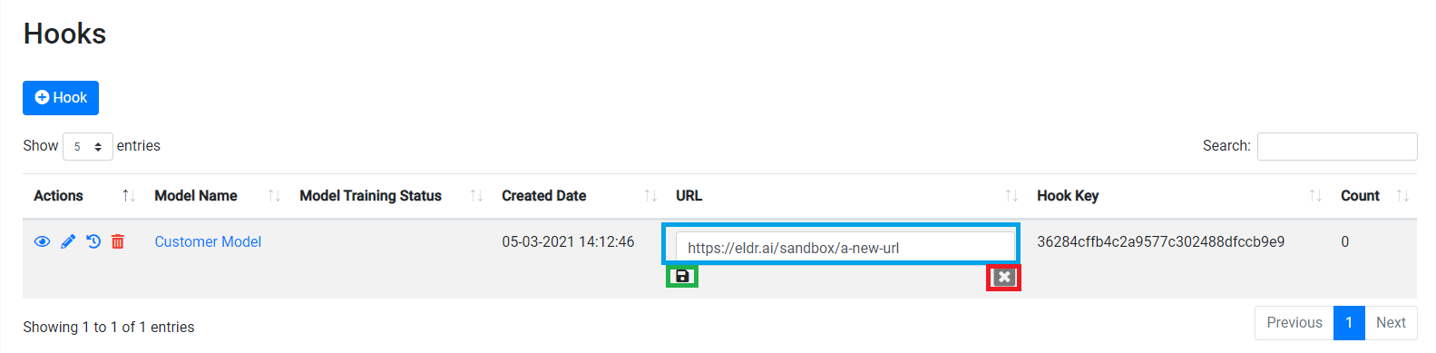 ELDR AI Integration via API - Create Trigger Four