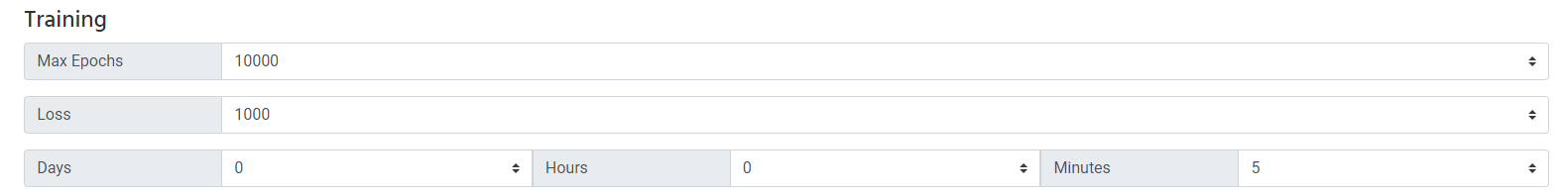 ELDR AI Artificial Neural Network Parameters Training