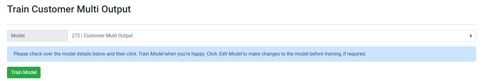 Train ELDR AI Model - pre training