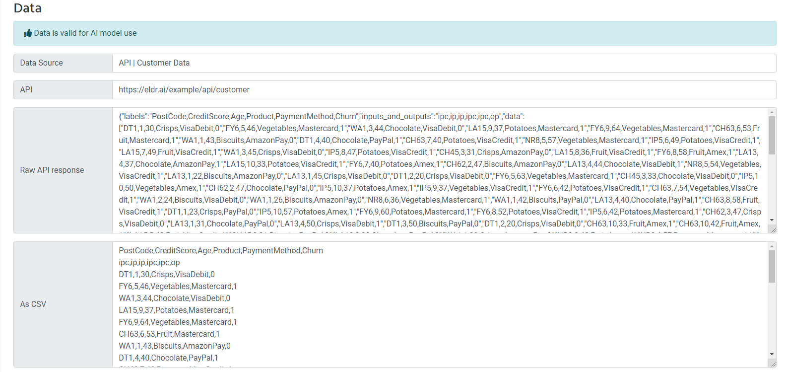ELDR AI Train Model Two