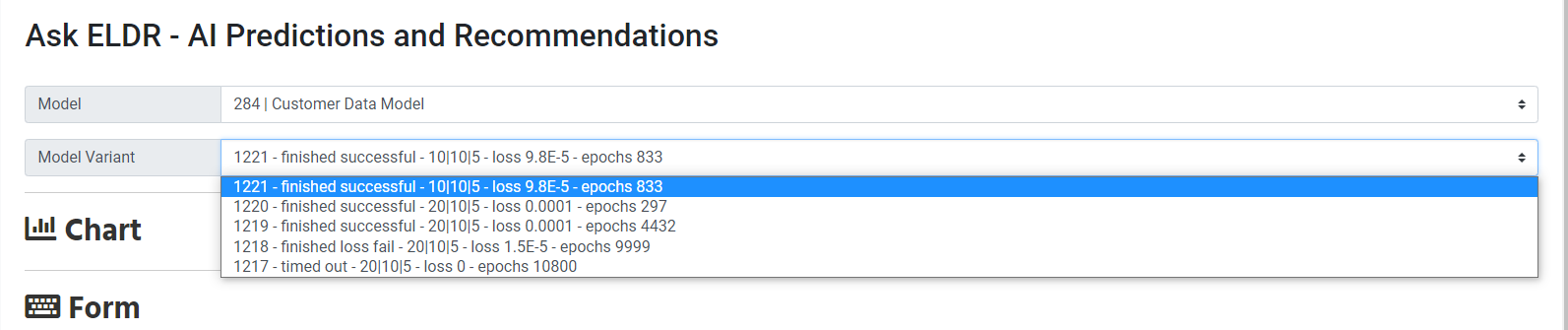 ELDR AI Training Optimise Six